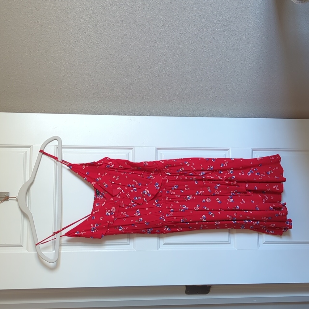 Ruffle Wrap Dress